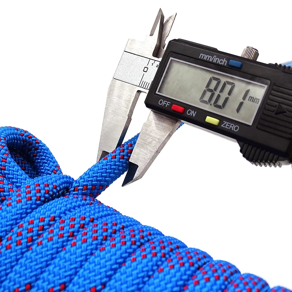 50m Static Climbing Rope 8mm O - огляд і ціна Rescue Rope Throw