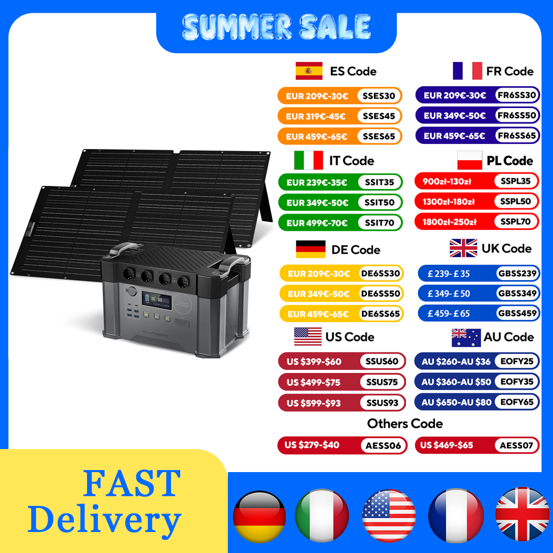 ALLPOWERS S2000 Pro Outdoor Ge - огляд і ціна Solar Emergency Charger