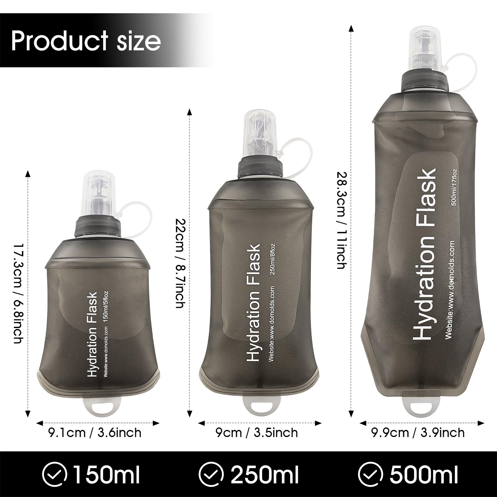Soft Flask, TPU Collapsible So - огляд і ціна Water Bag Collapsible