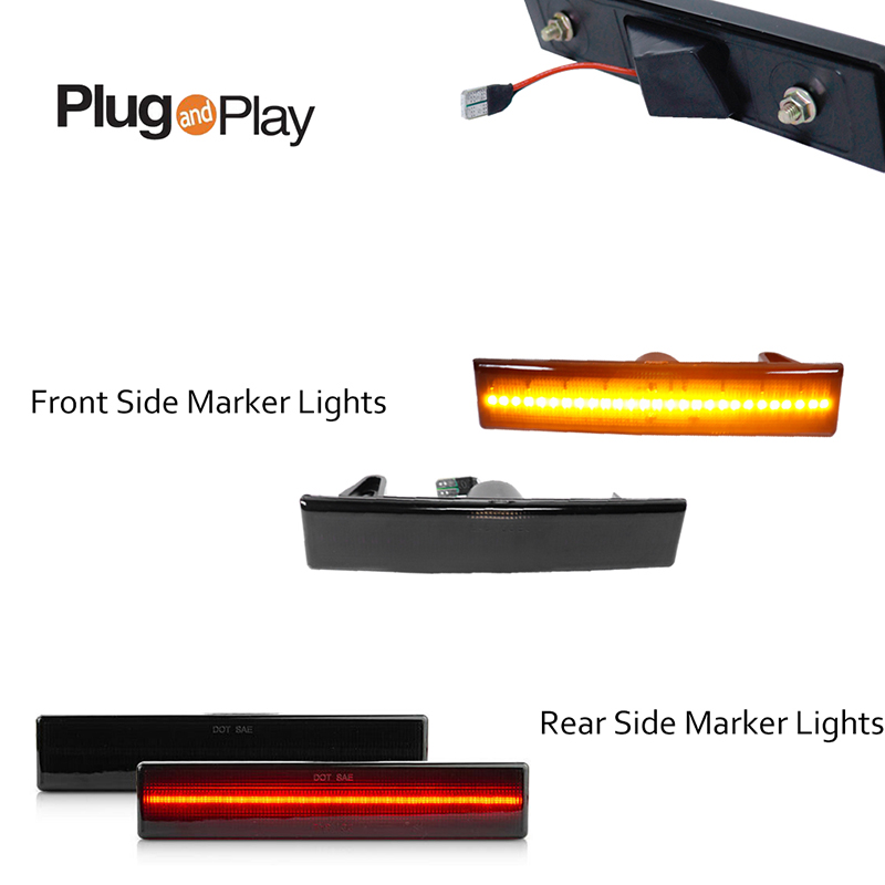 Front Amber / Rear Red LED Car - огляд і ціна Signal Flare Kit