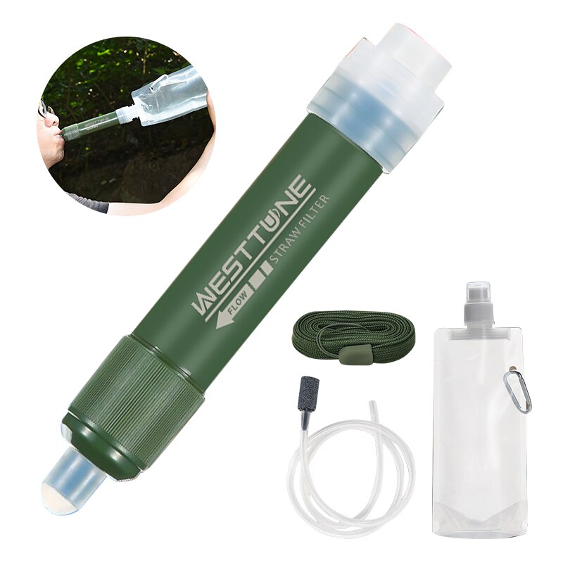Outdoor Mini Filter Straw Set  - огляд і ціна Water Purification Straw