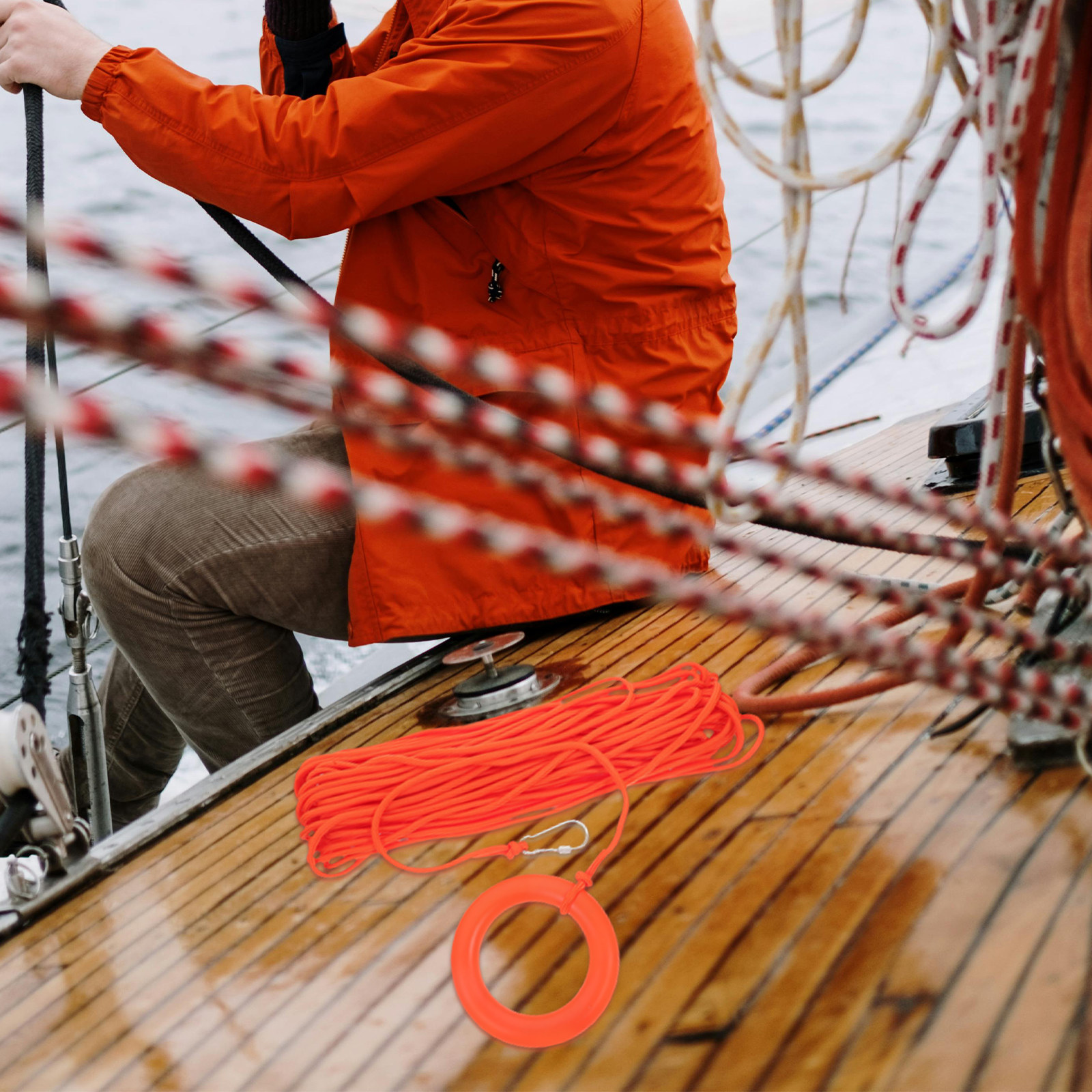 Boat Throw Rings with Rope Eme - огляд і ціна Rescue Rope Throw