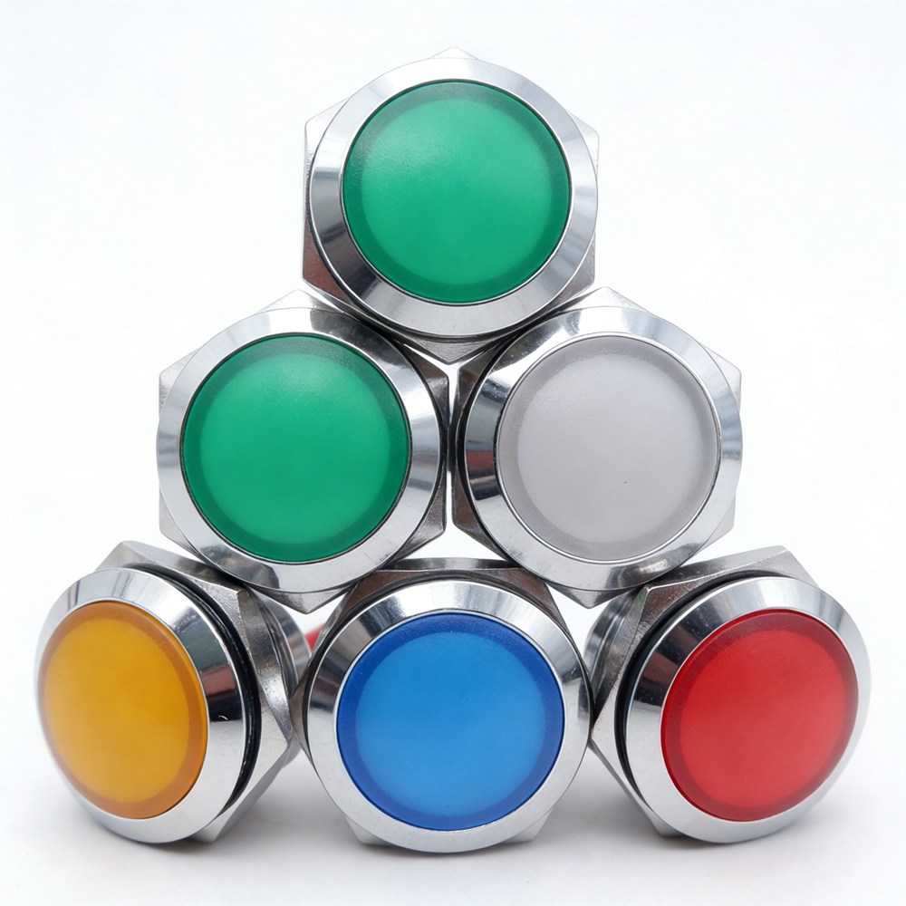 Metal LED Indicator Light 12mm - огляд і ціна Signal Panel Orange