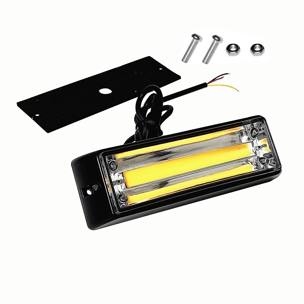 2pcs COB LED Warning Light Eme - огляд і ціна Sos Light Strobe
