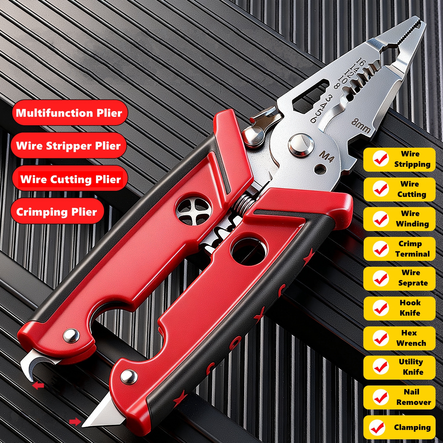 18 in 1 Electrician Pliers Mul - огляд і ціна Multi Tool Plier