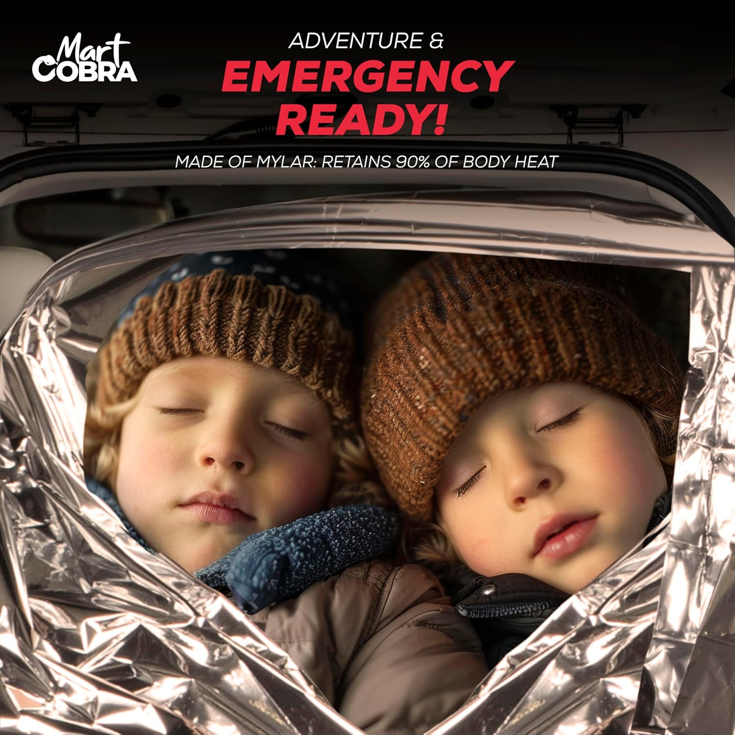 100-Pack Reflective Thermal Bl - огляд і ціна Survival Blanket Reflective