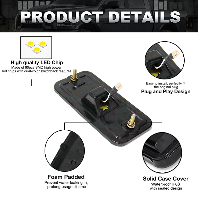 Front Amber / White Rear Red L - огляд і ціна Signal Flare Kit