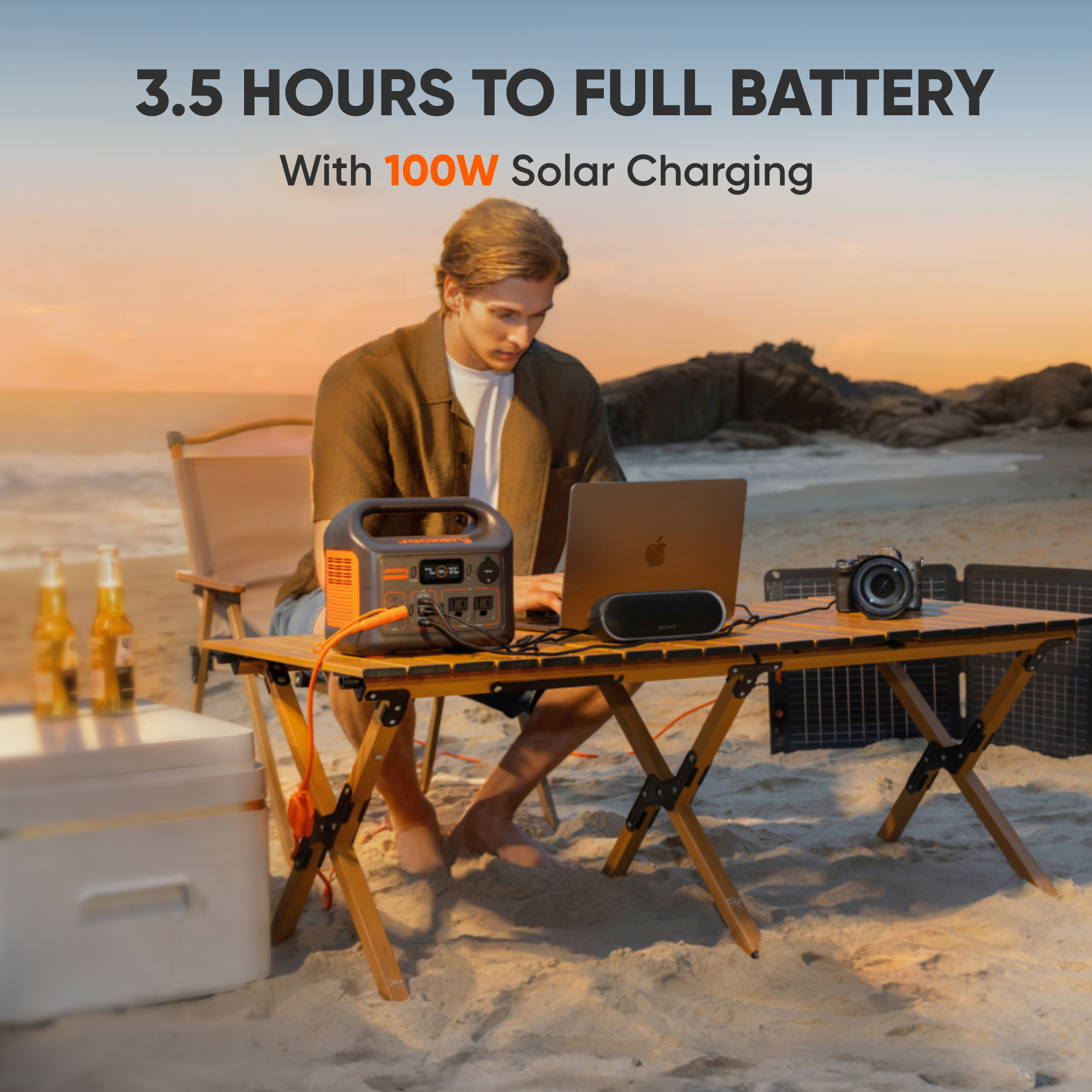 Jackery Portable Power Station - огляд і ціна Solar Emergency Charger