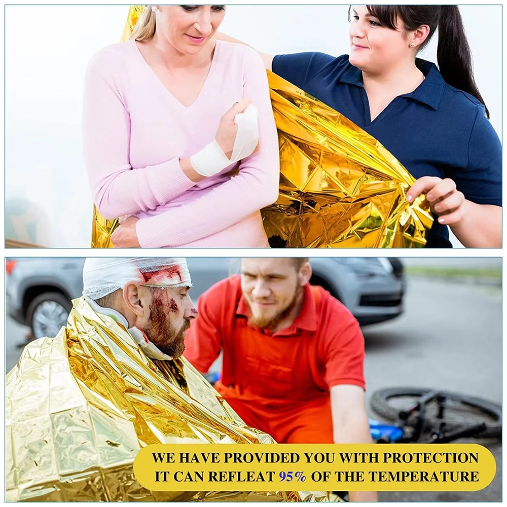 Mylar foil Emergency Survival  - огляд і ціна Survival Blanket Reflective
