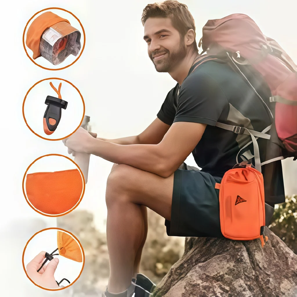 2-Person Emergency Survival Sh - огляд і ціна Emergency Mylar Tent