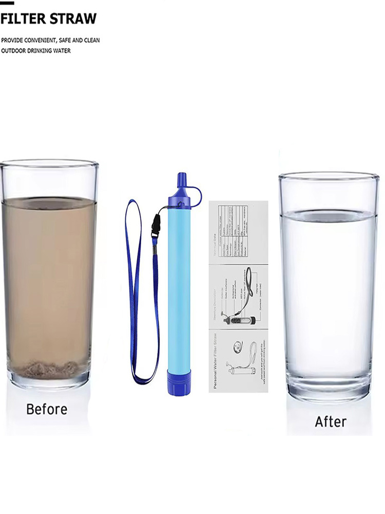 Portable Water Filter Straw, P - огляд і ціна Water Purification Straw