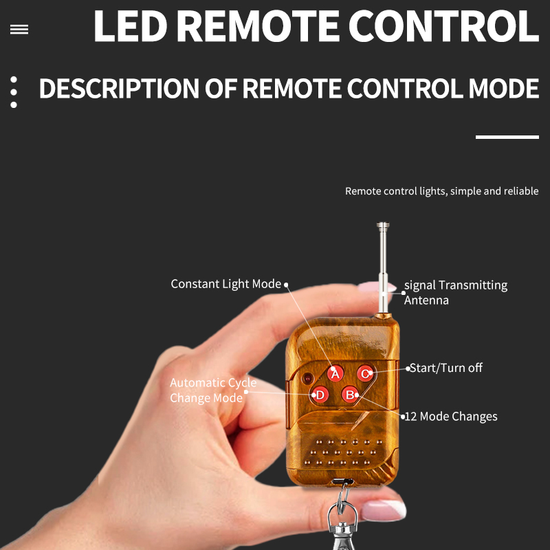 Wireless Grille Police Lights  - огляд і ціна Sos Light Strobe