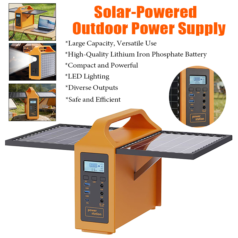 Portable Power Station 100W 15 - огляд і ціна Solar Emergency Charger