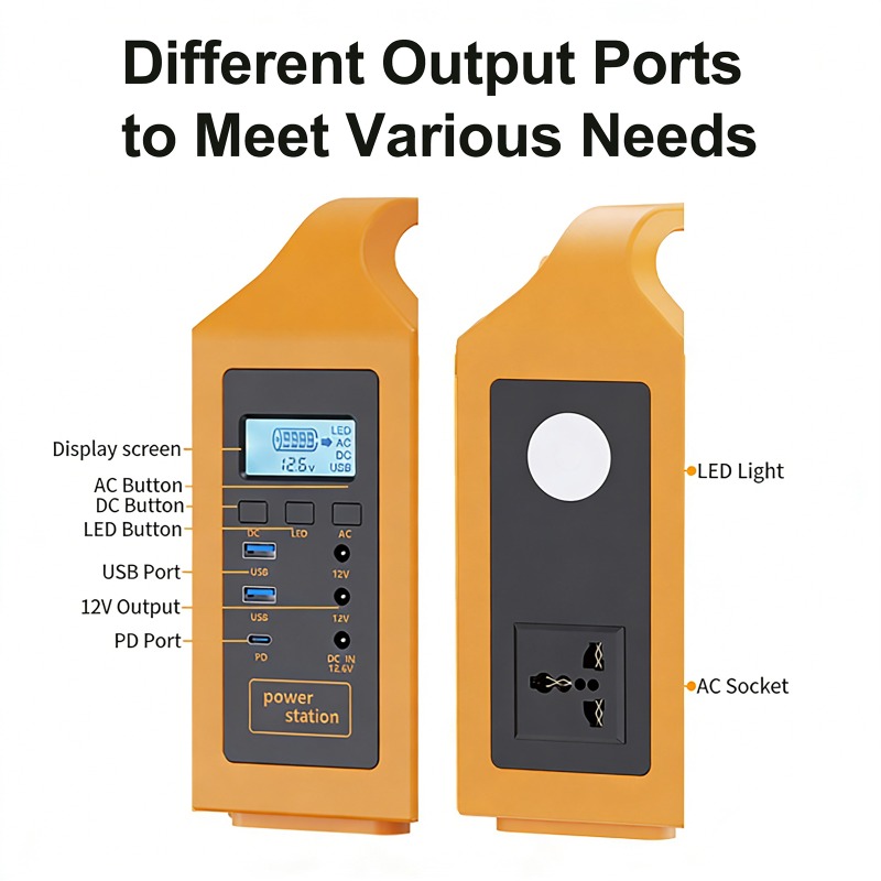 Portable Power Station 100W 15 - огляд і ціна Solar Emergency Charger