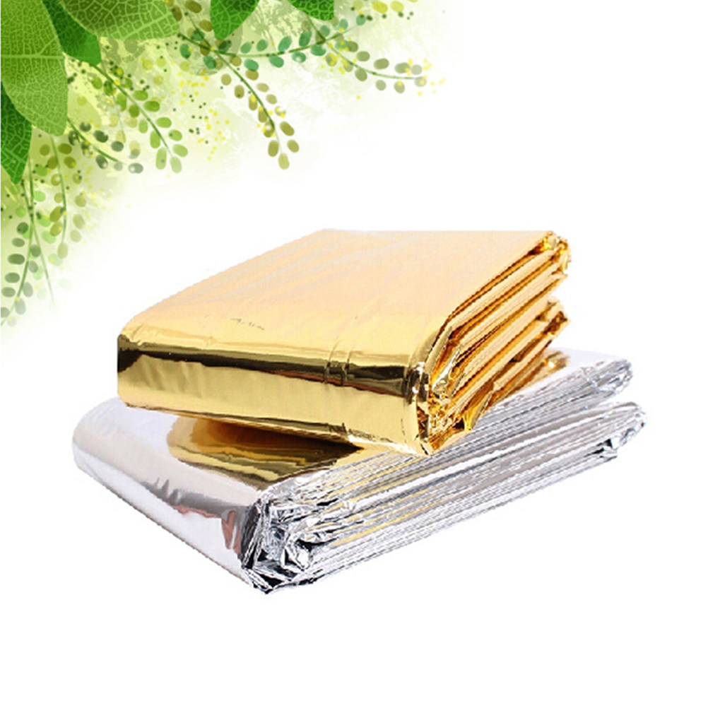 Emergency Blanket Silver Golde - огляд і ціна Survival Blanket Reflective