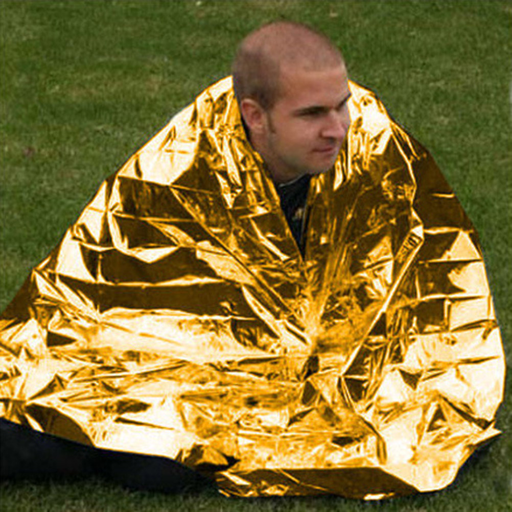 Emergency Blanket Silver Golde - огляд і ціна Survival Blanket Reflective