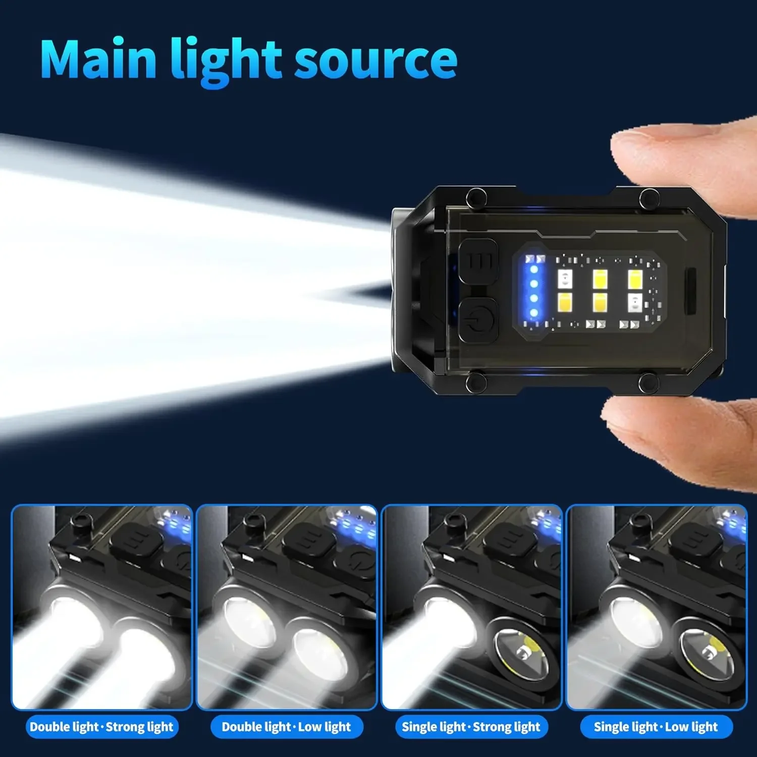 Mini COB Keychain Flashlight,C - огляд і ціна Fishing Kit Compact