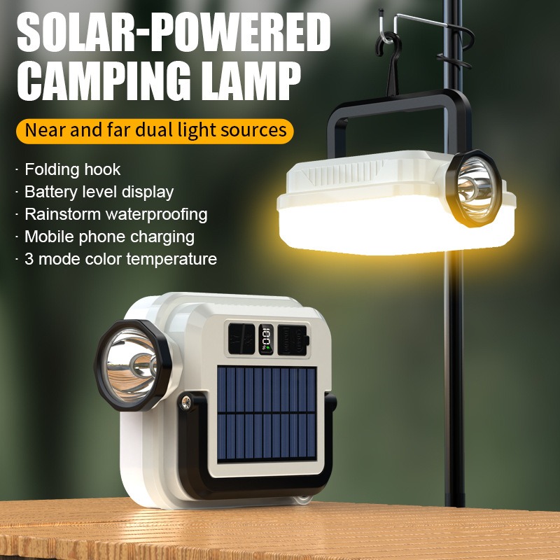 PACOONE Multifunctional Campin - огляд і ціна Solar Emergency Charger