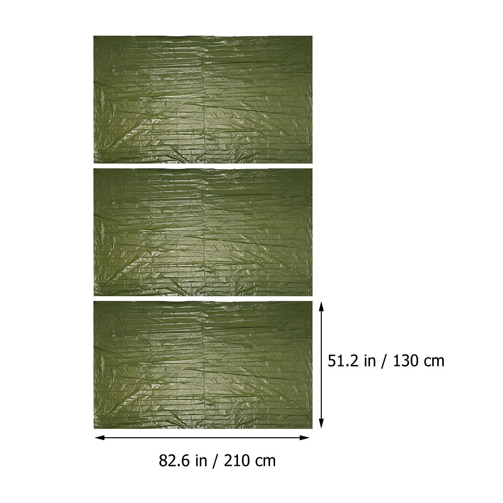 3Pcs Emergency Survival Blanke - огляд і ціна Survival Blanket Reflective