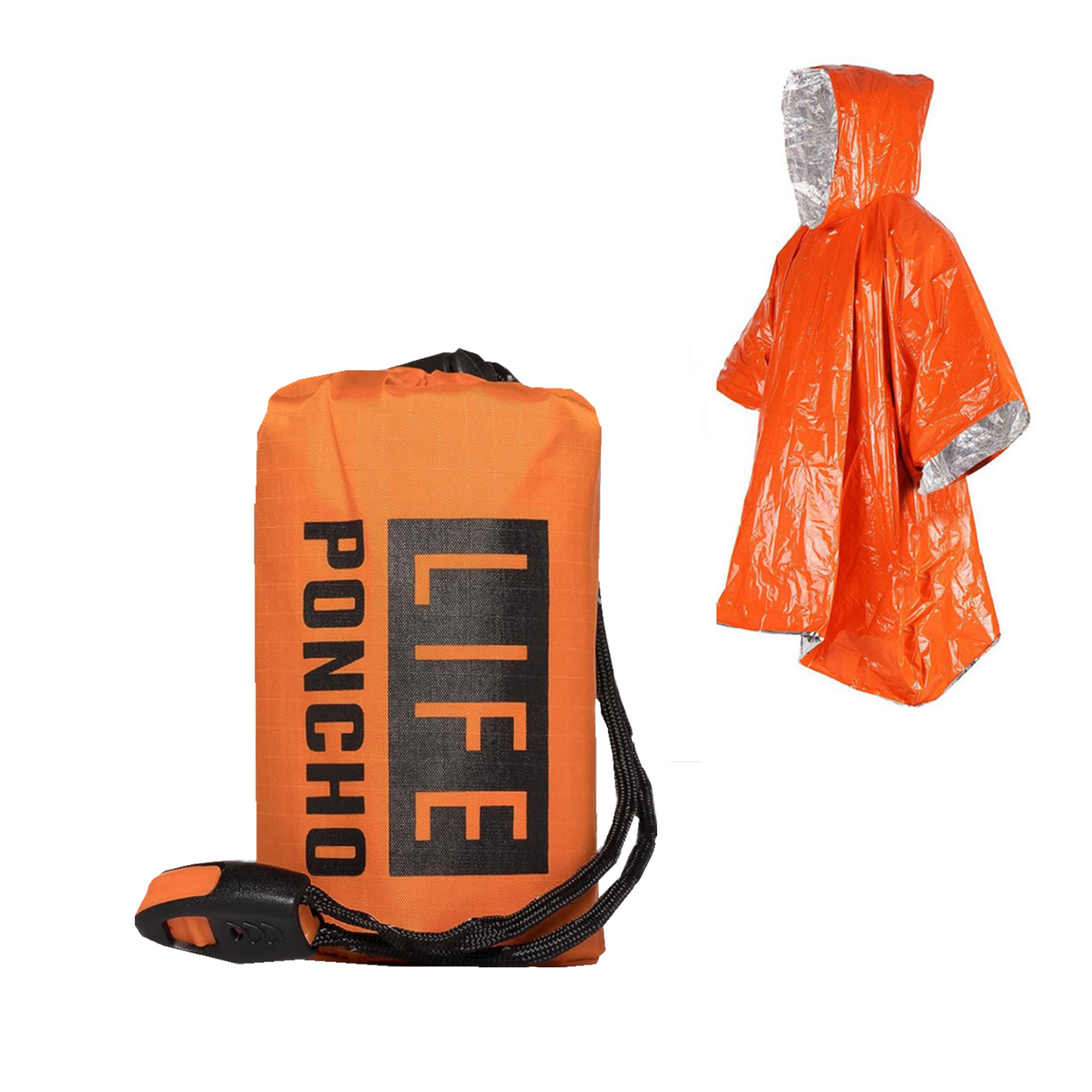 LIFE Emergency Survival Poncho - огляд і ціна Survival Blanket Reflective