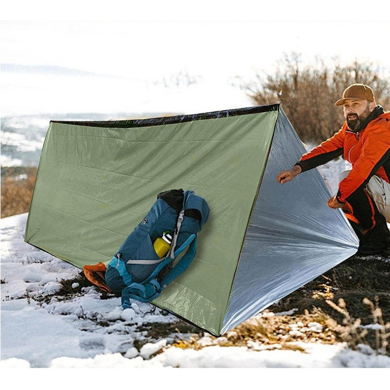 1PC Outdoor Emergency Tent Por - огляд і ціна Emergency Mylar Tent