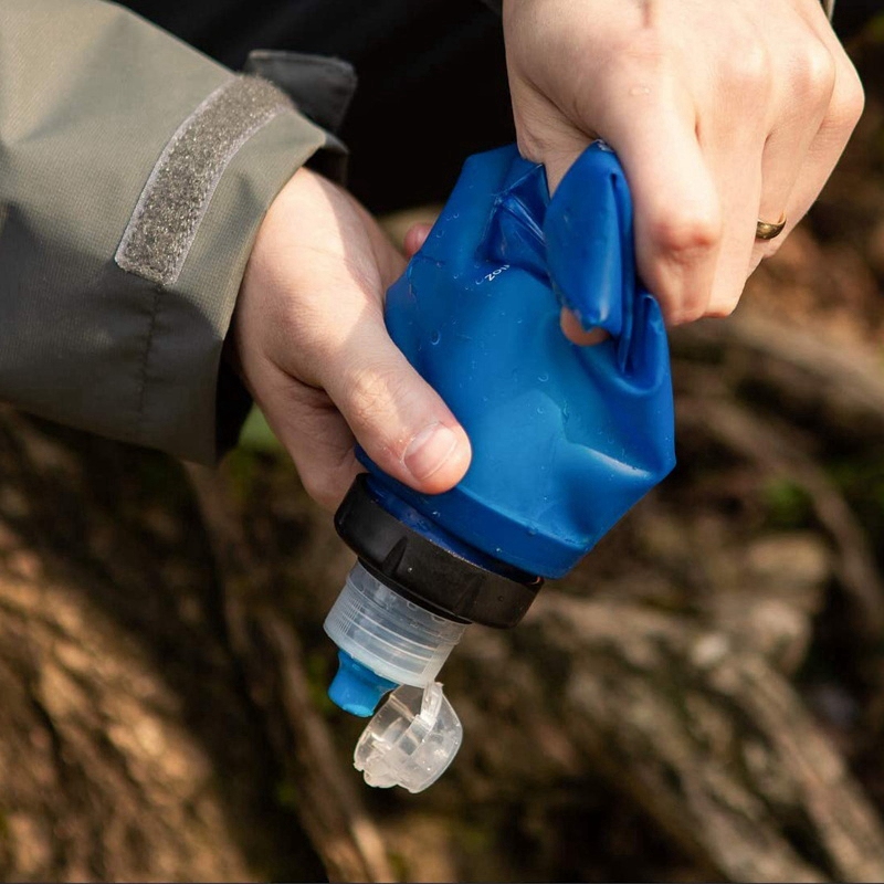 500Ml Water Filter Bottle Wate - огляд і ціна Water Purification Straw